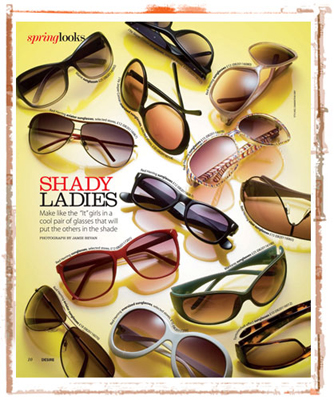 Womens sunglasses page