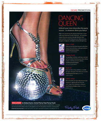 Party Feet advertorial